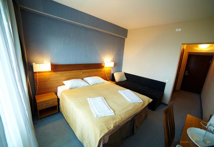 Двухместный 1 категории с балконом, корпус 3. Санаторий Малая Бухта, г. Анапа