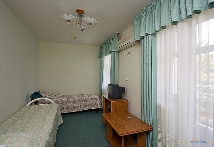 Двухместный стандарт. Санаторий Черноморская зорька. г. Анапа