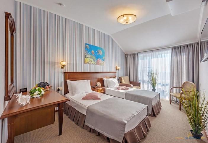 Стандарт 2-местный. Санаторий Azimut Здоровье (Аквамарин), Анапа, кп. Витязево