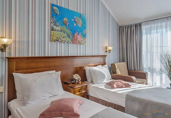 Стандарт 2-комнатный 2-местный. Санаторий Аквамарин, Анапа, кп. Витязево