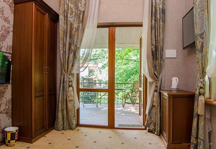 Номера. Парк-отель Морская даль, Лазаревский район Сочи, п. Головинка