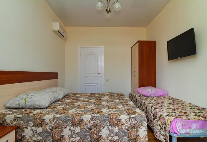 Трехместный стандарт. Гостевой дом Дюрсо 2, г. Новороссийск, п. Дюрсо