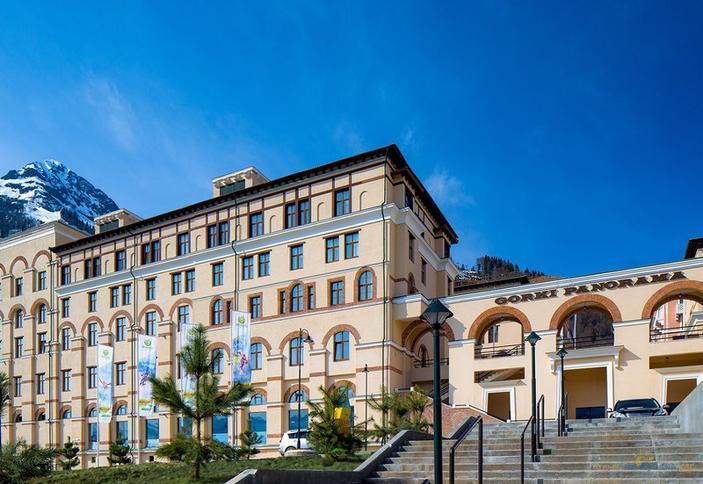 Отель Горки Панорама, Сочи, Красная Поляна, п. Эсто Садок