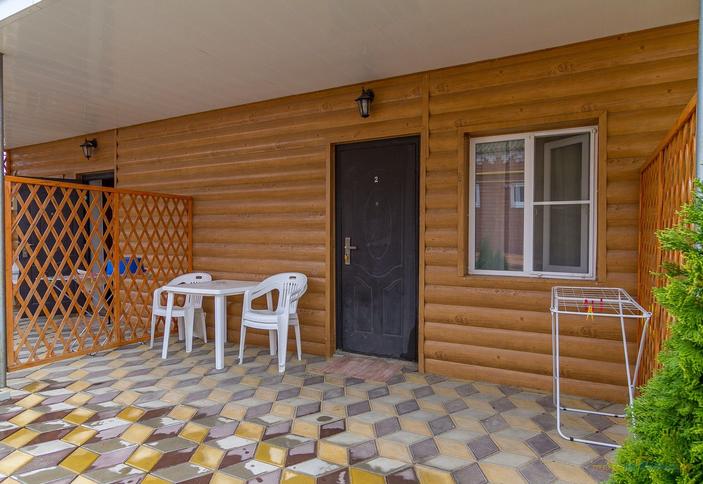 Трехместный номер с детской кроватью. Гостевой дом На Садовой, Темрюкский район, п. Пересыпь