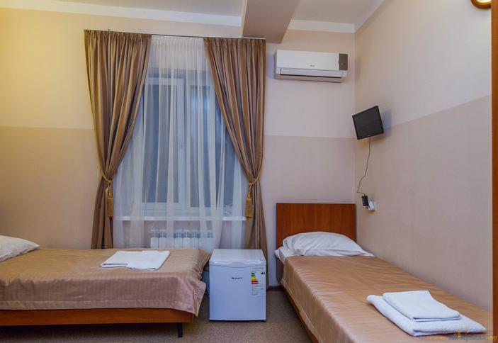 Двухместный стандарт с раздельными кроватями. Гостевой дом RICH (Рич), г. Анапа