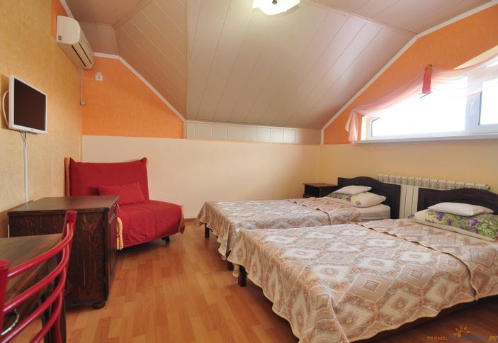 Двухместный стандарт без балкона (мансарда)