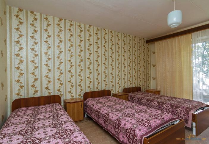 Трехместный с удобствами на блок. Пансионат Химик, Туапсинский район, п. Новомихайловский