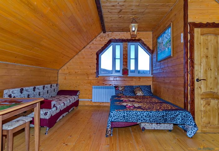 Трехместный стандарт. Мини-гостиница Ника, п. Каменномостский