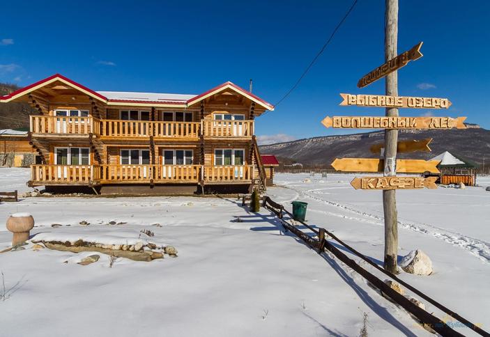 Баня. База отдыха Ранчо, ст. Даховская