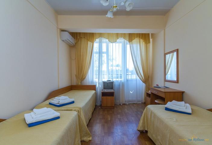 Стандарт трехместный. Санаторий Рябинушка, г. Анапа