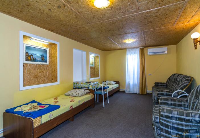 Четырехместный комфорт. Гостевой дом Ладья, Анапа, Витязево