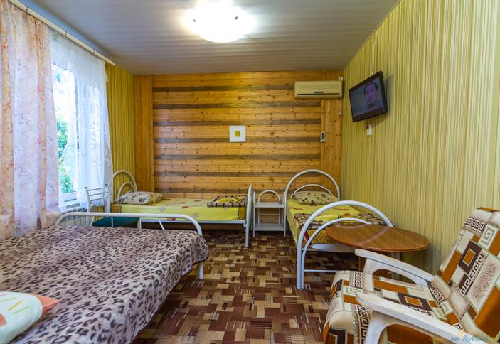 Четырехместный люкс. Гостевой дом Ладья, Анапа, Витязево