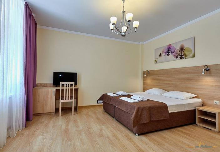 Трехместный однокомнатный без балкона, 1 этаж