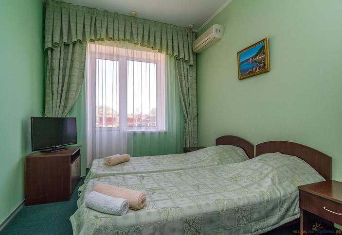 Двухместный однокомнатный. Гостиница Элита, Туапсинский район, п. Новомихайловский