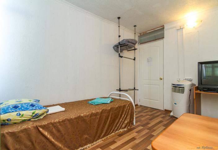 Эконом одноместный (без удобств). База отдыха Ростовчанка, Анапа, Благовещенская