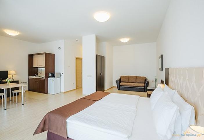 Студия с кухней, апарт-отель 