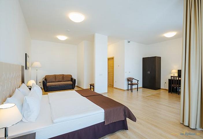 Студия без кухни, апарт-отель 