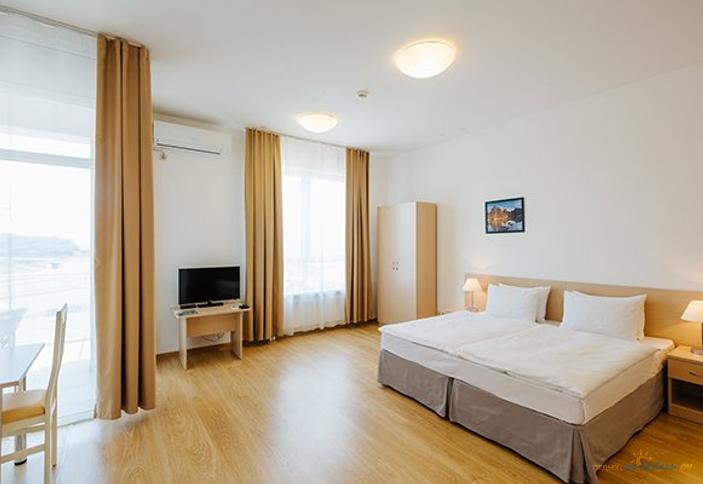 Студия двухместная с кухней, отель 