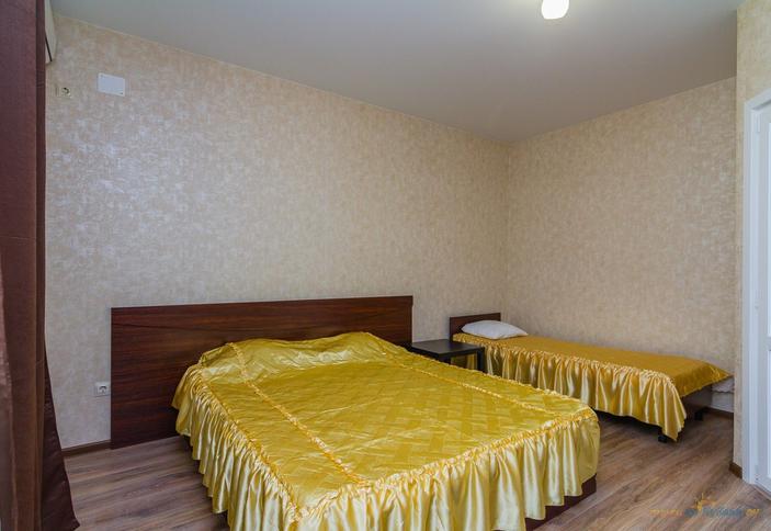 Трехместный стандарт, новый корпус. Гостиничный комплекс Лето, Сочи, Лазаревское