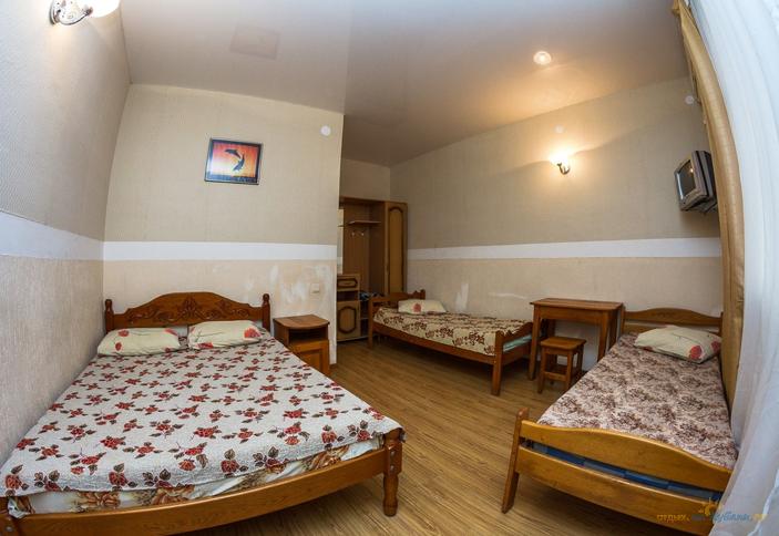 Четырехместный стандарт. Гостиничный комплекс Лето, Сочи, Лазаревское