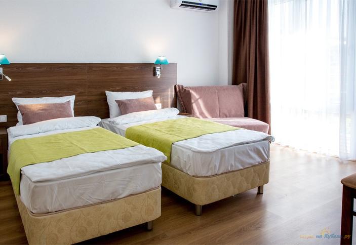 Стандарт двухместный, отель Sea Breeze Resort (Си Бриз Резорт), Анапа