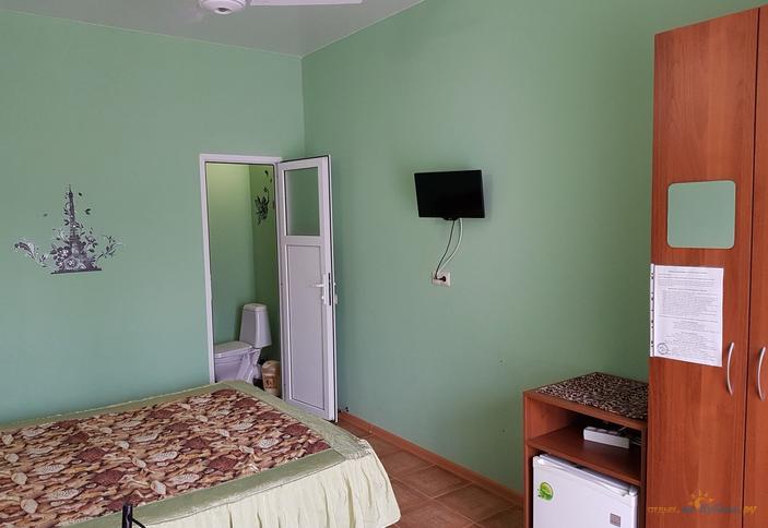 Четырехместный двухкомнатный комфорт на террасе