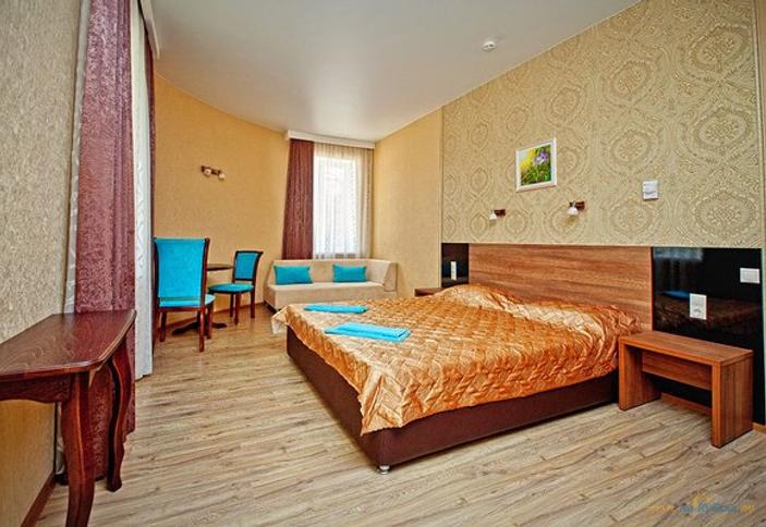 Люкс двухместный двухкомнатный (корпус 20, 21, 22). Санаторий Жемчужина моря, Геленджик, Кабардинка