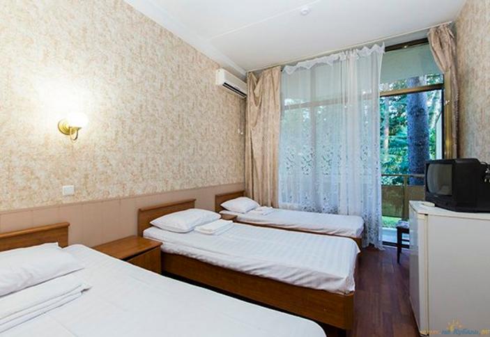 Эконом трехместный. Отель 