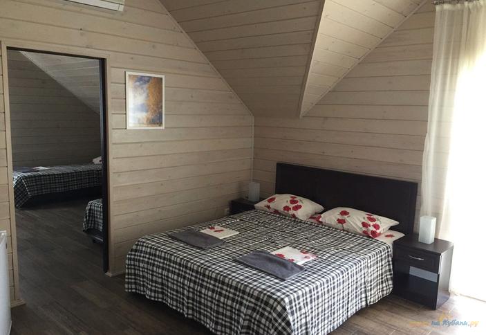 Четырехместный двухкомнатный