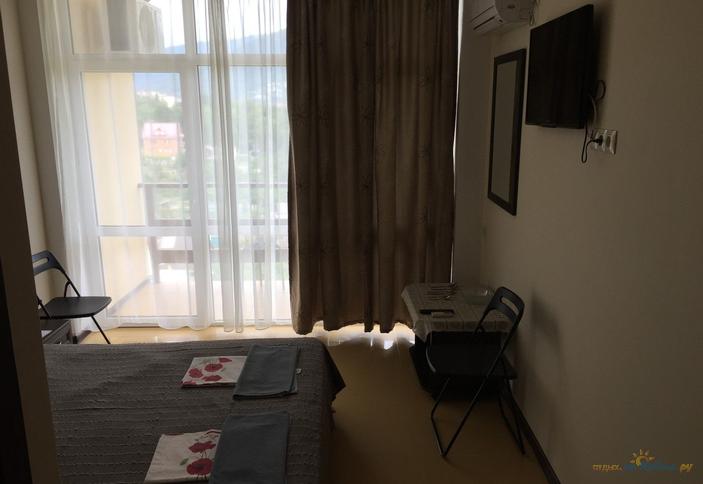 Двухместный с балконом 