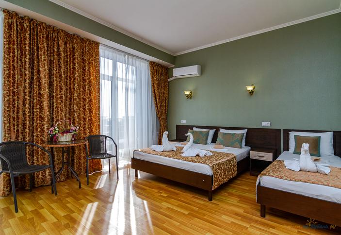 Студия с балконом. Отель Георгий, Анапа, Витязево