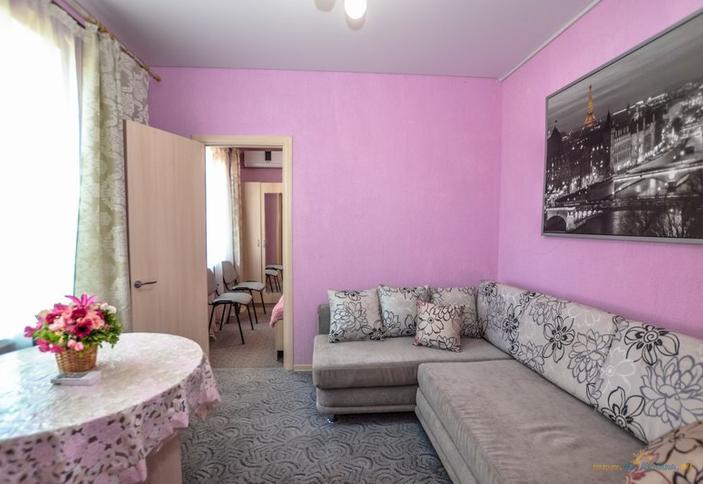 Двухкомнатный люкс с кухней 4-местный