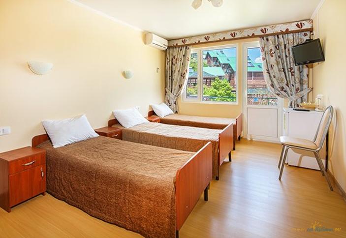 Эконом трехместный. Пансионат 