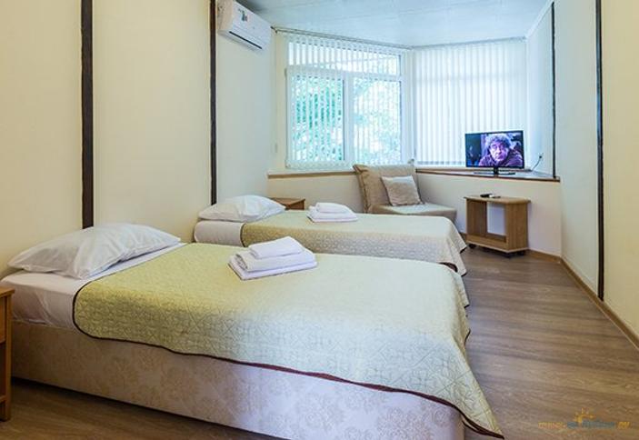 Стандарт с доп.местом. Пансионат Аквамарин, Сочи, Хоста