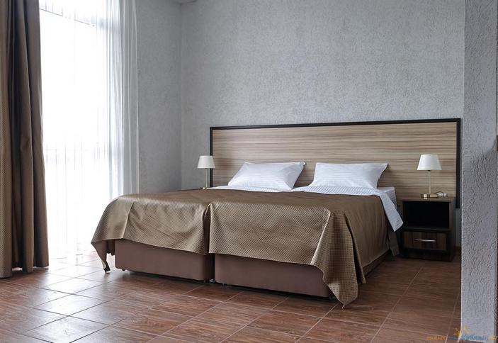 Двухместный бюджетный номер. Отель Романовский, Сочи, Красная Поляна