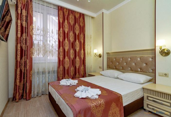 Евро Люкс с видом на двор. Отель Золотые пески, Анапа, п. Витязево