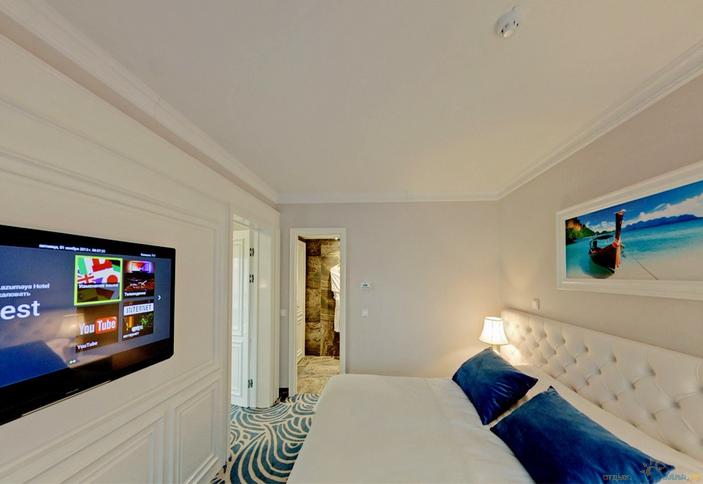 Люкс двухместный двухкомнатный. Отель Radisson Lazurnaya Hotel Sochi (Рэдиссон Лазурная), г. Сочи, Хостинский р-н