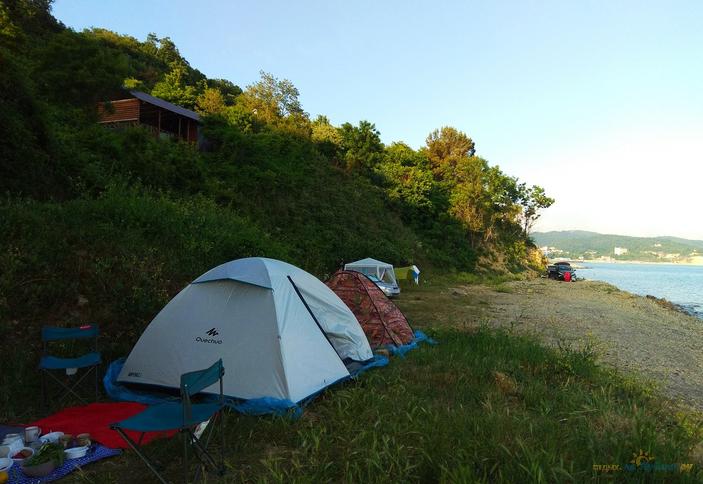 Автокемпинг 9-й километр, Туапсинский район, п. Джубга