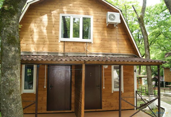 Двухместный в деревянном доме 