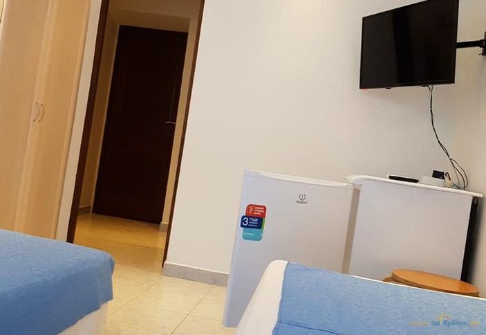 Трехместный с удобствами на блок