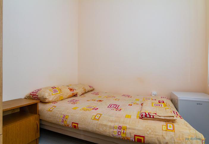 Одноместный стандарт эконом. Гостевой дом Солнечный берег, Анапа, Сукко