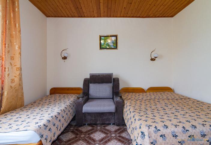 Трехместный стандарт. Гостевой дом У Вадима, г. Анапа, п. Витязево