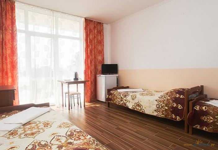 Стандарт трехместный, корпус №2-3. Курортный отель Дубравушка, г. Геленджик, п. Криница