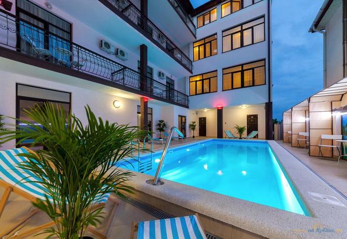 Отель Сальвадор Holiday Hotel&Aqua-zone Holiday Hotel&Aqua-zone, Геленджик