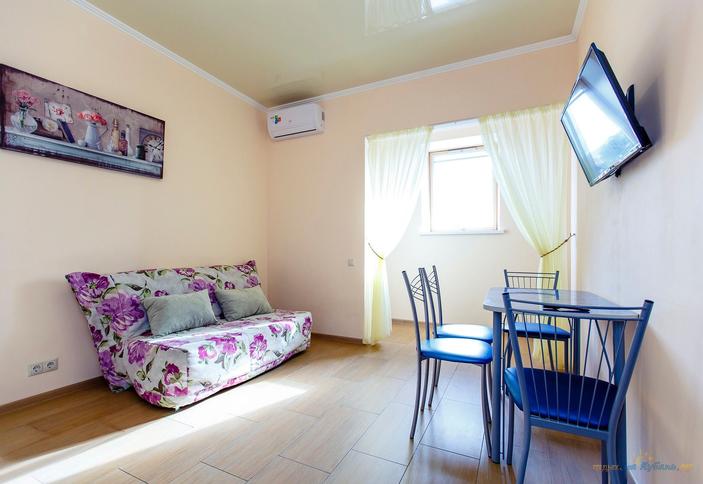 Двухкомнатные аппартаменты с кухней