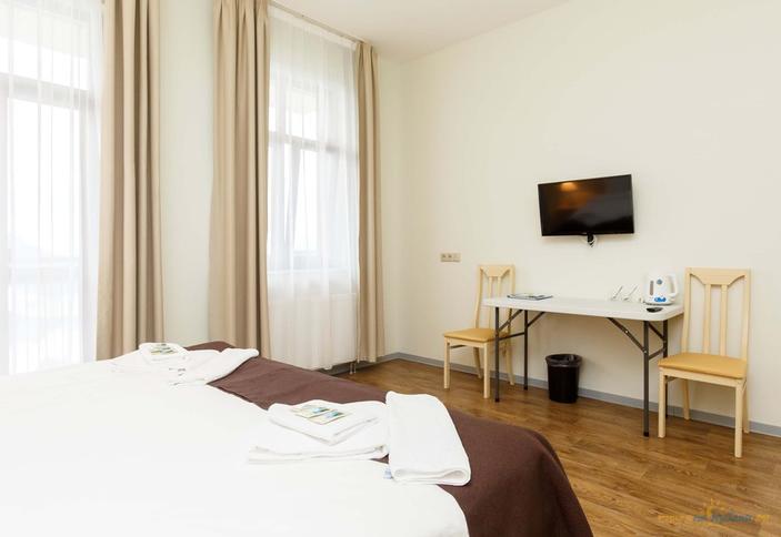 Стандарт двухместный в блоке. Отель Роза Ски Инн