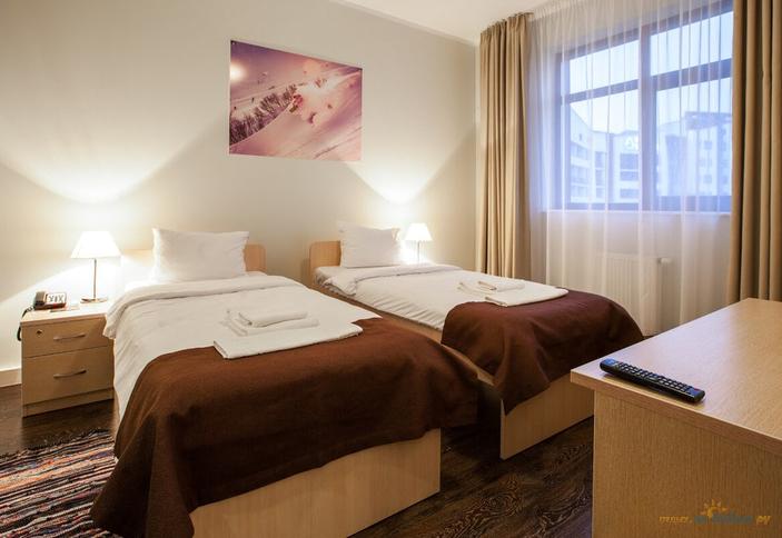 Стандарт двухместный. Отель Роза Ски Инн