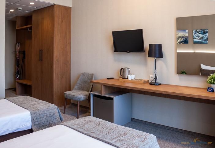 Делюкс двухместный. Отель Роза Ски Инн