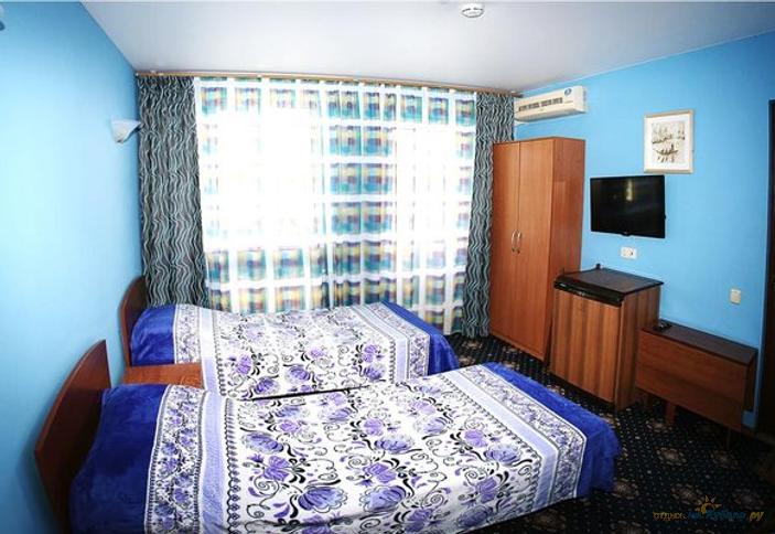 Двухместный Твин, 1 категория. Мини-отель Изумрудный, г. Геленджик, п. Кабардинка