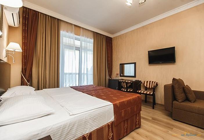 Стандарт с балконом с видом на море, корпус Б